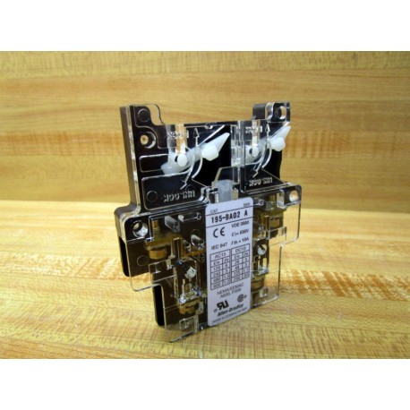 Allen Bradley 195-BA02 Aux. Switch 195BA02 - New No Box