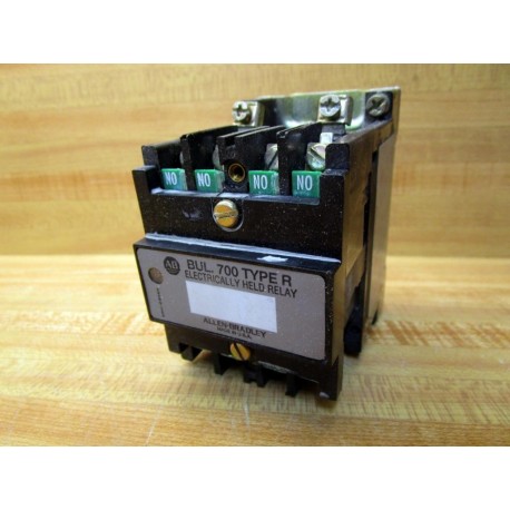 Allen Bradley 700DC-R400Z24 Relay 700DCR400Z24 Cracked Housing - Used