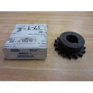 Martin 40BS17 1 40BS171 Bore To Size Sprocket - Bore: 1"