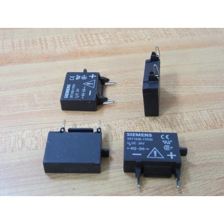 Siemens 3RT1-936-1TR00 Surge Suppressor 3RT19361TR00 (Pack of 4) - New No Box