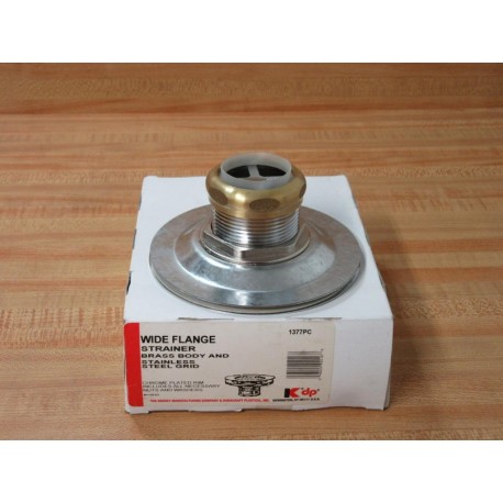 Keeney 1377PC Wide Flange Strainer