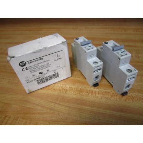 Allen Bradley 1492-SP1B150 Circuit Breaker 1492SP1B150 Series C (Pack of 2)