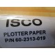 ISCO 60-2313-019 Plotter Paper 602313019