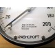 Ashcroft 45-2462SS-04L-XBFC4SG6N-0200 Pressure Gauge 452462SS04LXBFC4SG6N0200
