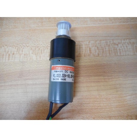Maxon 41.022.024-00.00.199 DC Motor 410220240000199 - Used