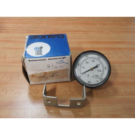 Marshalltown Instruments G10123 0-300 PSI Gauge