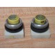 Fuji Electric AH25-E Button AH25E Yellow (Pack of 2) - Used