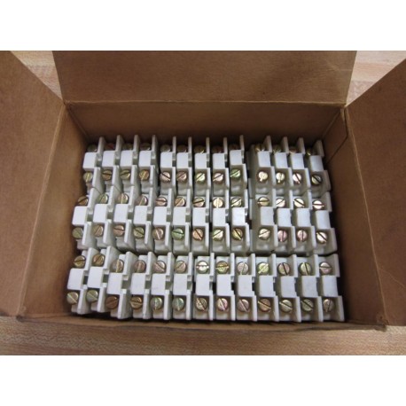 Square D 9080-GH10 Terminal Block End Clamps 9080GH10 Series B (Pack of 39)