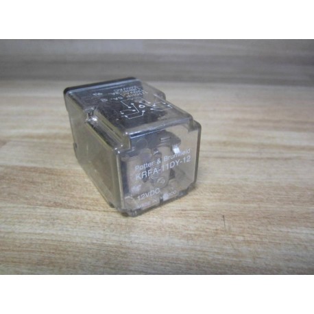 Potter & Brumfield KRPA-11DY-12V DC Relay KRPA11DY12 - Used