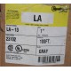 Liquatite LA-13 1" Liquid Tight Flexible Metal Conduit 23102 100'