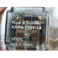 Potter & Brumfield KRPA-11DY-12V DC Relay KRPA11DY12 - New No Box