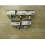 Allen Bradley N70 Overload Relay Heater Element (Pack of 5)