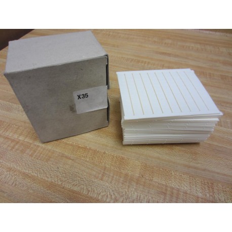 ABB 023400002 Marker Blank RC810 (Pack of 30)