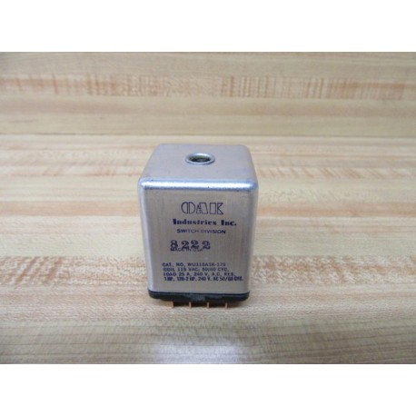 Oak Industries WU115A3R-179 Relay WU115A3R179 - New No Box