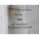 Krautkramer Branson DM2 Ultrasonic Thickness Gauge - Used