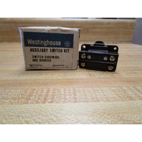 Westinghouse 1776-716 Auxiliary Switch 1776716