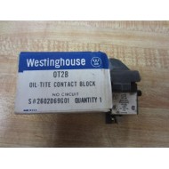 Westinghouse 0T2B Contact Block OT2B 2602D69G01
