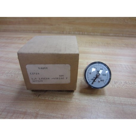 Hitachi C1514 Temperature Gauge - Range: -40 To 160 F