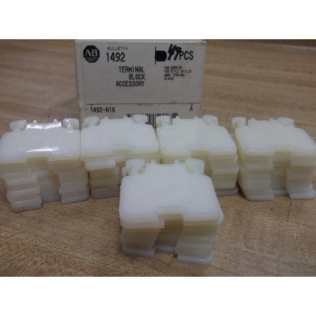 Allen Bradley 1492-CA Terminal 1492CA 1492-N16 (Pack of 49)