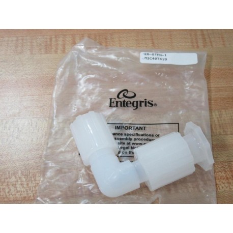 Entegris E6-8TFN-1 FlareTek Elbow Adapter E68TFN1