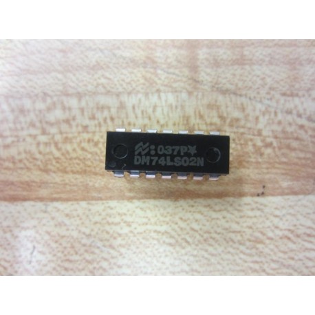 National Semiconductor DM74LS02N Integrated Circuit (Pack of 7)