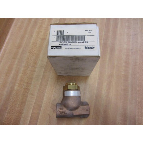 Parker 032500519 D-Flow Control Valve