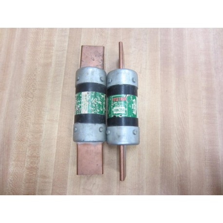 Bussmann FRN 250 FRN250 Fusetron Fuse (Pack of 2) - Used