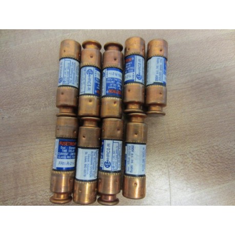 Bussmann FRN-R-2 14 Cooper Fusetron FRNR214 Fuses (Pack of 9) - New No Box