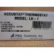 PSG Controls LH-1 Accustat Low Voltage Single Stage Thermostat LH1