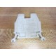 Allen Bradley 1492-W4 Terminal Blocks 1492W4 White (Pack of 9) - Used