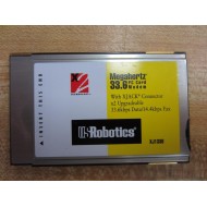 US Robotics XJ1336 PC Modem Card - 33.6 Megahertz - Used