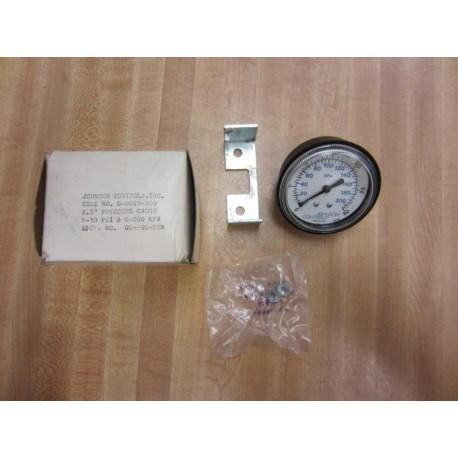 Johnson Controls G-2010-300 G2010300 Pressure Gauge