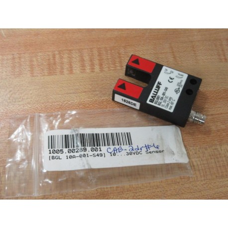 Balluff BGL 10A-001-S49 Fork Sensor BGL0001