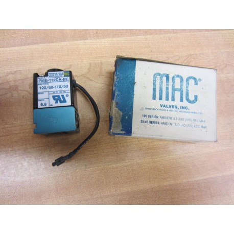 Mac Valves PME-112DA-BE PME112DABE Solenoid Valve