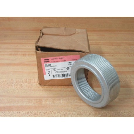 Cooper Crouse Hinds RE108 4" - 3" Conduit Hub Reducer