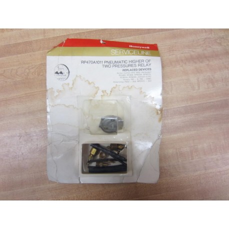 Honeywell RP470A1011 Pneumatic Higher Of Two Pressures Relay