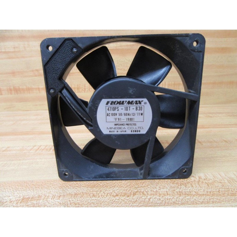 Used # 3610PS-10T-B30 WARRANTY Details about   Minebea Flowmax Box Fan 