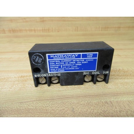 Hathaway 8466502 Control Current Detector - New No Box