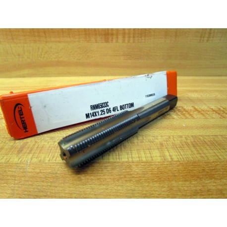 Hertel M14 X 1.25 HS G D6 Hand Plug Tap M14X125D6