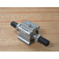 SMC CQ2WA32-10DCM Double Rod Cylinder CQ2WA3210DCM - Used