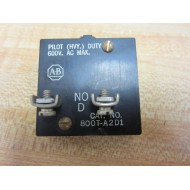 Allen Bradley 800T-A2D1 Push Button 800TA2D1 Contact Only - Used