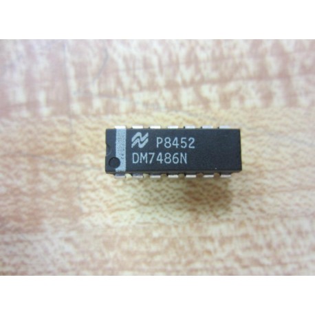 National Semiconductor DM7486N Integrated Circuit (Pack of 2)