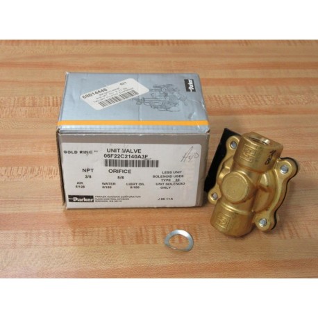 Parker 06F22C2140A3F Unit Valve