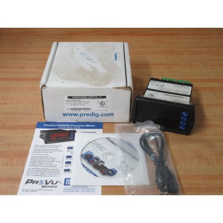 Precision Digital PD6000-6R4 Panel Meter PD60006R4