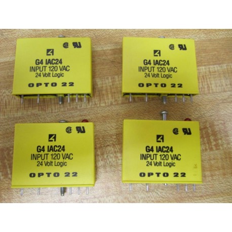 Opto22 G4 IAC24 Input Module G4IAC24 (Pack of 4) - Used