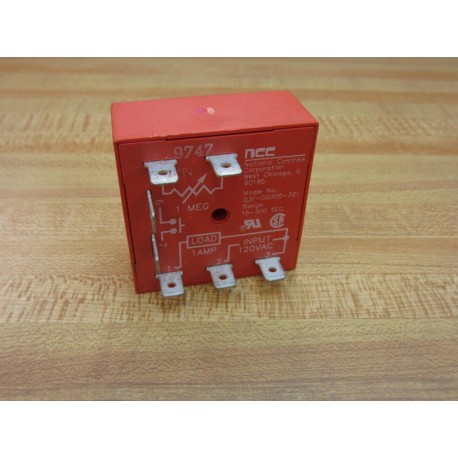 NCC Q3F-00300-321 Time Delay Relay  Q3F00300321 - New No Box