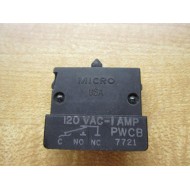 Micro Switch PWCB Honeywell Contact Block 7721 - New No Box