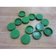 General Electric CR104PXM01G Pack Of 13 Green Caps - New No Box