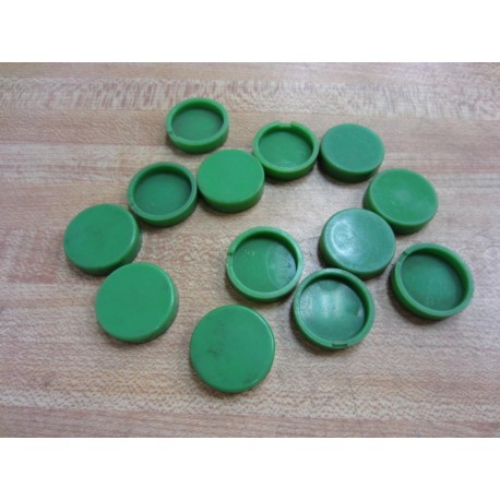 General Electric CR104PXM01G Pack Of 13 Green Caps - New No Box