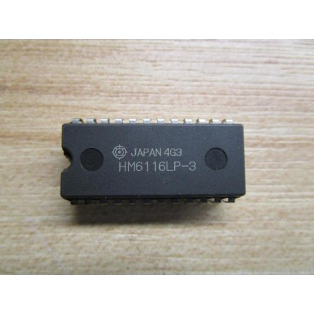 Hitachi HM6116LP-3 Integrated Circuit HM6116LP3 (Pack of 2)